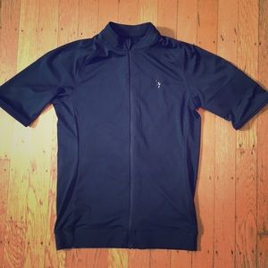 Black Rapha cycling jersey - women’s